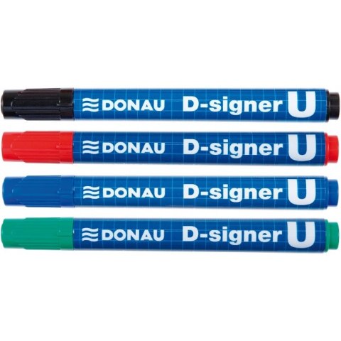 Marker permanentny Donau D-Singer U niebieski, NIEBIESKI Marker permanentny Donau D-Singer U niebieski, NIEBIESKI