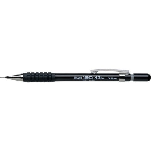 OŁÓWEK AUTOMATYCZNY PENTEL A315 0.5 MM CZARNY, CZARNY OŁÓWEK AUTOMATYCZNY PENTEL A315 0.5 MM CZARNY, CZARNY