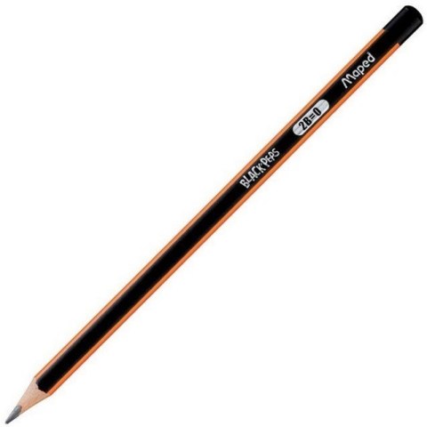 OŁÓWEK DREWNIANY 2B BEZ GUMKI MAPED BLACK'PEPS OŁÓWEK DREWNIANY 2B BEZ GUMKI MAPED BLACK'PEPS