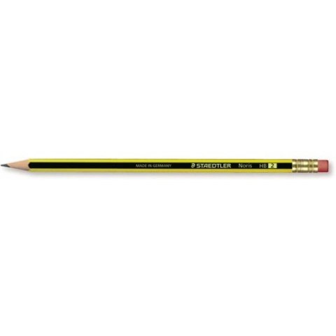 OŁÓWEK STAEDTLER NORIS HB Z GUMKĄ OŁÓWEK STAEDTLER NORIS HB Z GUMKĄ