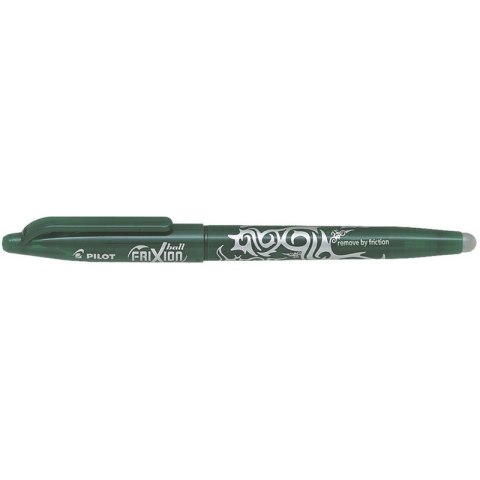 PIÓRO KULKOWE WYMAZYWALNE PILOT FRIXION BALL, ZIELONY PIÓRO KULKOWE WYMAZYWALNE PILOT FRIXION BALL, ZIELONY