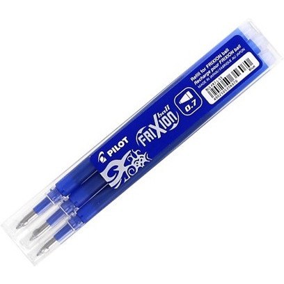 Wkłady wymazywalne Pilot Frixion M 0.7mm, CZARNY Wkłady wymazywalne Pilot Frixion M 0.7mm, CZARNY
