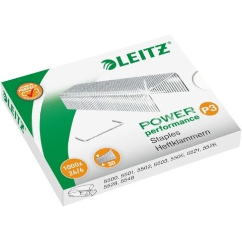 ZSZYWKI LEITZ 26/6 1000 SZT ZSZYWKI LEITZ 26/6 1000 SZT