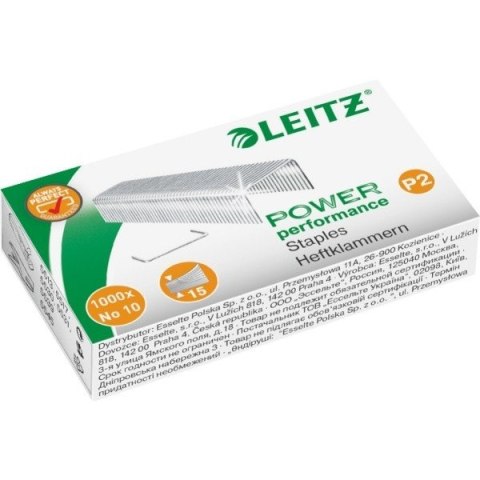 ZSZYWKI LEITZ NR 10 1000 SZT ZSZYWKI LEITZ NR 10 1000 SZT