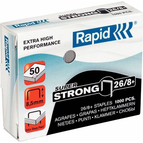 ZSZYWKI RAPID SUPER STRONG 26/8+ 1000 SZT ZSZYWKI RAPID SUPER STRONG 26/8+ 1000 SZT