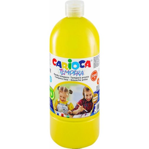 Farba tempera Carioca 1000ml żółta Farba tempera Carioca 1000ml żółta
