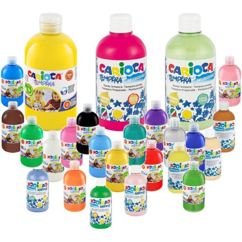 Farba tempera Carioca 500ml zieleń morska, MORSKA ZIELEŃ Farba tempera Carioca 500ml zieleń morska, MORSKA ZIELEŃ