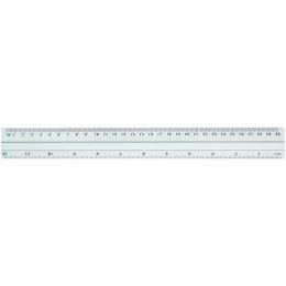LINIJKA ALUMINIOWA 30 CM