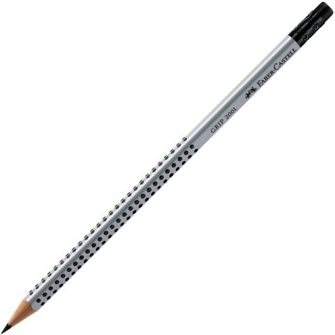 OŁÓWEK FABER-CASTELL GRIP 2001 "B" z GUMKĄ OŁÓWEK FABER-CASTELL GRIP 2001 "B" z GUMKĄ