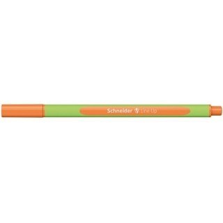 CIENKOPIS SCHNEIDER LINE-UP 0.4 MM, POMARAŃCZOWY CIENKOPIS SCHNEIDER LINE-UP 0.4 MM, POMARAŃCZOWY