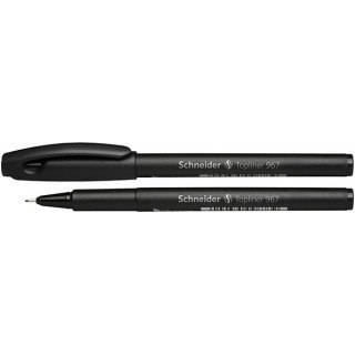 CIENKOPIS SCHNEIDER TOPLINER 967 0.4mm, CZARNY CIENKOPIS SCHNEIDER TOPLINER 967 0.4mm, CZARNY