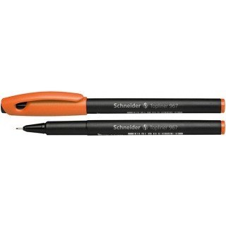 CIENKOPIS SCHNEIDER TOPLINER 967 0.4mm, POMARAŃCZOWY CIENKOPIS SCHNEIDER TOPLINER 967 0.4mm, POMARAŃCZOWY