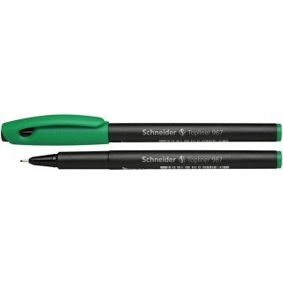 CIENKOPIS SCHNEIDER TOPLINER 967 0.4mm, ZIELONY CIENKOPIS SCHNEIDER TOPLINER 967 0.4mm, ZIELONY