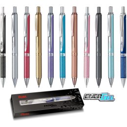 PIÓRO KULKOWE PENTEL ENERGEL BL407, CZARNY