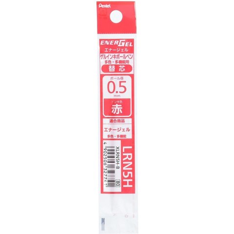WKŁAD DO CIENKOPISU PENTEL EnerGel LRN5H CZERWONY WKŁAD DO CIENKOPISU PENTEL EnerGel LRN5H CZERWONY