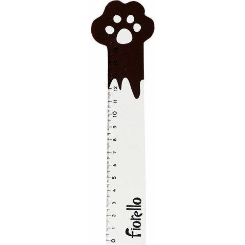 Linijka drewniana Fiorello 15cm łapa Linijka drewniana Fiorello 15cm łapa