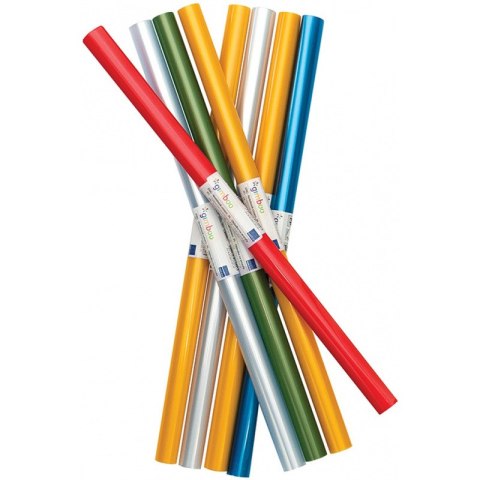 Okładka na książki Gimboo 40x180cm mix kolorów Okładka na książki Gimboo 40x180cm mix kolorów