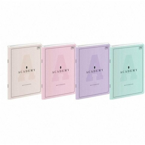 Zeszyt Interdruk Academy Pastel A5/60k linia Zeszyt Interdruk Academy Pastel A5/60k linia