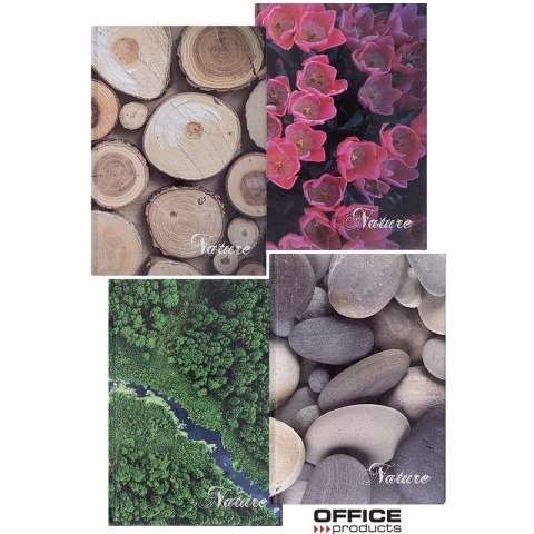 Brulion Office Products Nature A4/96k linia Brulion Office Products Nature A4/96k linia