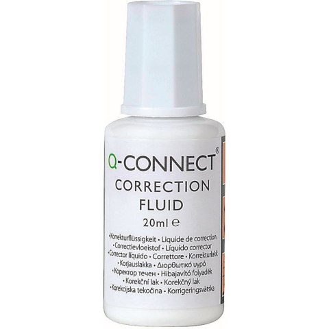 Korektor w płynie Q-Connect 20ml Korektor w płynie Q-Connect 20ml