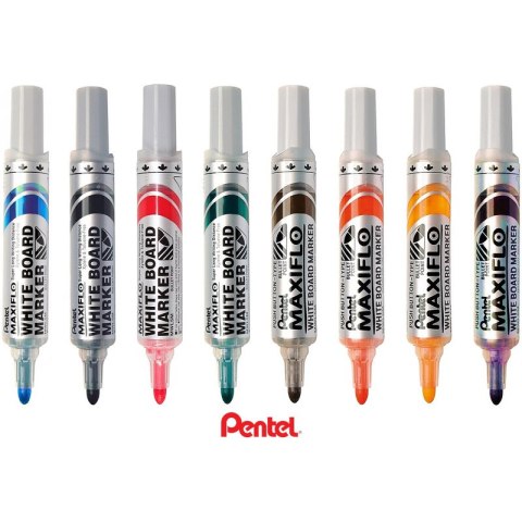 Marker do tablic Pentel Maxiflo MWL5M brązowy, BRĄZOWY Marker do tablic Pentel Maxiflo MWL5M brązowy, BRĄZOWY