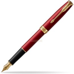 PIÓRO WIECZNE PARKER SONNET CZERWONA LAKA GT