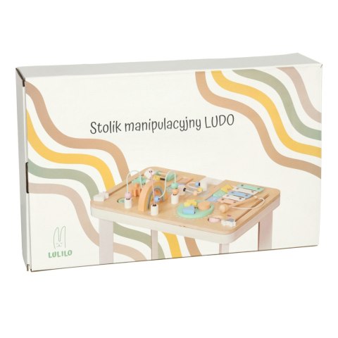 Lulilo Stolik manipulacyjny montessori kolorowy Lulilo Stolik manipulacyjny montessori kolorowy