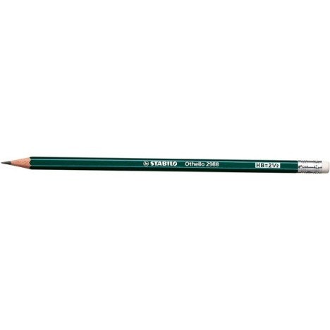 OŁÓWEK STABILO OTHELLO 2988 2B Z GUMKĄ OŁÓWEK STABILO OTHELLO 2988 2B Z GUMKĄ