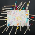 Markery akrylowe do tkanin kamieni pisaki flamastry mazaki wodoodporne DIY 48 szt. Markery akrylowe do tkanin kamieni pisaki flamastry mazaki wodoodporne DIY 48 szt.
