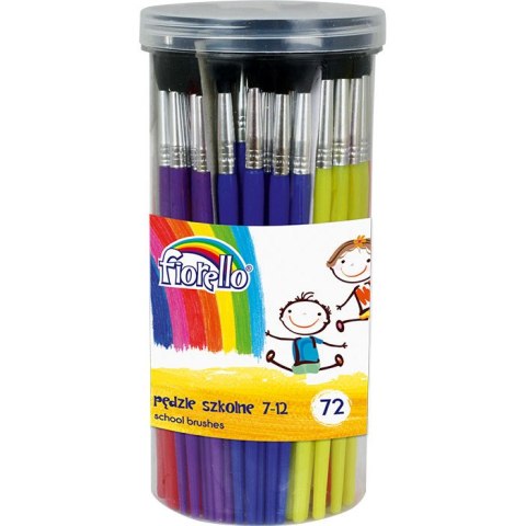 PĘDZLE FIORELLO ROZMIAR:7-12 (72) PĘDZLE FIORELLO ROZMIAR:7-12 (72)