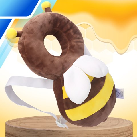 PLECAK BEZPIECZEŃSTWA DO NAUKI CHODZENIA PSZCZOŁA PODUSZKA OCHRONNA ZABEZPIECZNIE GŁOWY DLA DZIECKA