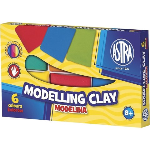 Modelina Astra 20g x6 kolorów Modelina Astra 20g x6 kolorów