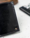 Klasyczny portfel męski ze skóry naturalnej z miejscem na dowód rejestracyjny, RFID - Rovicky Klasyczny portfel męski ze skóry naturalnej z miejscem na dowód rejestracyjny, RFID - Rovicky