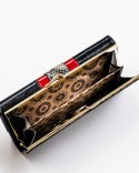 Elegancki portfel z modnym, wężowym wzorem - Peterson Elegancki portfel z modnym, wężowym wzorem - Peterson