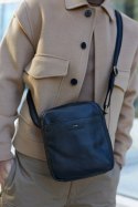 Elegancka listonoszka męska ze skóry naturalnej - Peterson Elegancka listonoszka męska ze skóry naturalnej - Peterson