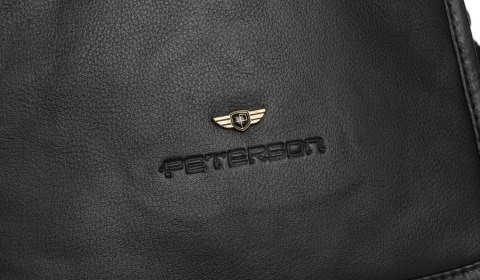 Listonoszka męska ze skóry naturalnej — Peterson
