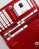 Duży, skórzany portfel damski z systemem RFID - Rovicky Duży, skórzany portfel damski z systemem RFID - Rovicky