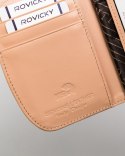 Portfel damski skórzany 43972-CIS-3320 BEIGE Portfel damski skórzany 43972-CIS-3320 BEIGE