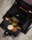 Zestaw prezentowy carbon z portfelem i brelokiem — Peterson Zestaw prezentowy carbon z portfelem i brelokiem — Peterson