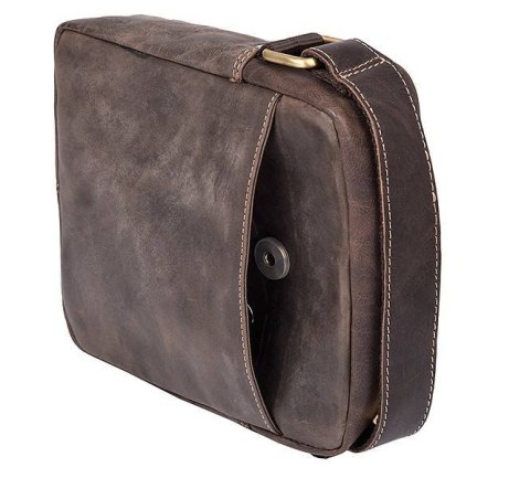 Męska listonoszka z bydlęcej skóry naturalnej - Always Wild