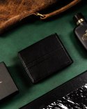 Duży, skórzany portfel męski z systemem RFID - Rovicky Duży, skórzany portfel męski z systemem RFID - Rovicky