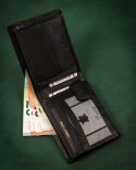 Duży, skórzany portfel męski z systemem RFID - Rovicky Duży, skórzany portfel męski z systemem RFID - Rovicky