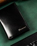 Zestaw prezentowy: elegancki, skórzany portfel męski i brelok - Rovicky Zestaw prezentowy: elegancki, skórzany portfel męski i brelok - Rovicky