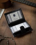 Elegancki portfel męski ze skóry naturalnej - 4U Cavaldi Elegancki portfel męski ze skóry naturalnej - 4U Cavaldi