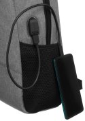 Duży, męski plecak na laptopa z portem USB - Peterson Duży, męski plecak na laptopa z portem USB - Peterson