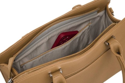 Elegancka, pojemna shopperka damska ze skóry ekologicznej - Rovicky Elegancka, pojemna shopperka damska ze skóry ekologicznej - Rovicky