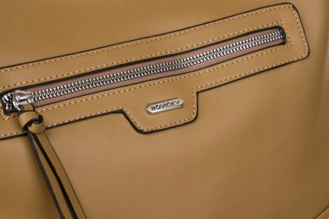 Pojemna torebka damska ze skóry ekologicznej - Rovicky