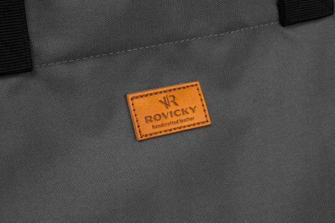 Wygodny shopper damski z poliestru - Rovicky