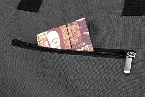 Wygodny shopper damski z poliestru - Rovicky