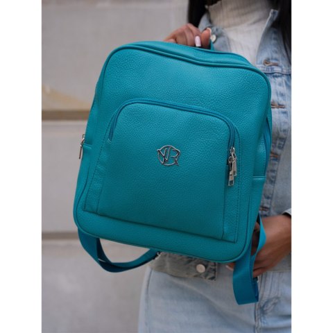 Miejski plecak damski ze skóry ekologicznej - Rovicky